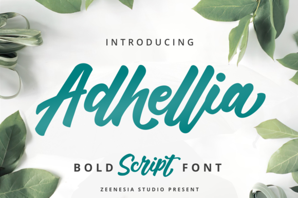 Adhellia Font Review for Small Business Branding