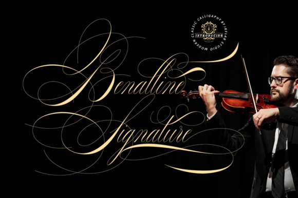 Banalline Signature Font for Elegant Campaigns