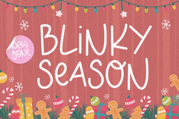 Blinky Season Font for Scroll-Stopping Social Graphics