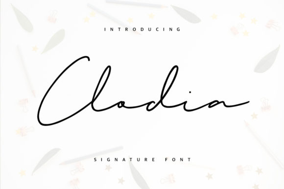 Clodia Font: Sweet Script for Digital Brands