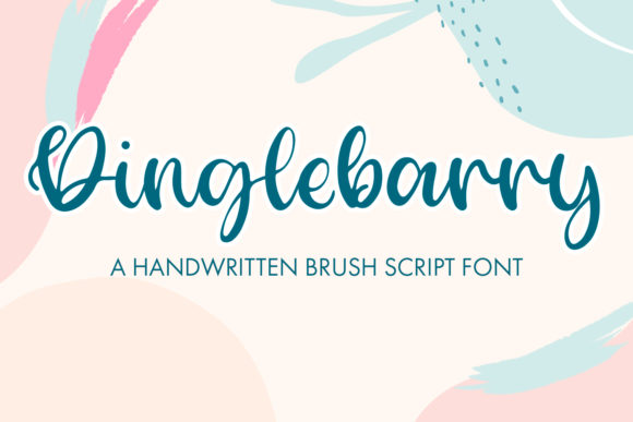 Dinglebarry Font for Handmade Creators