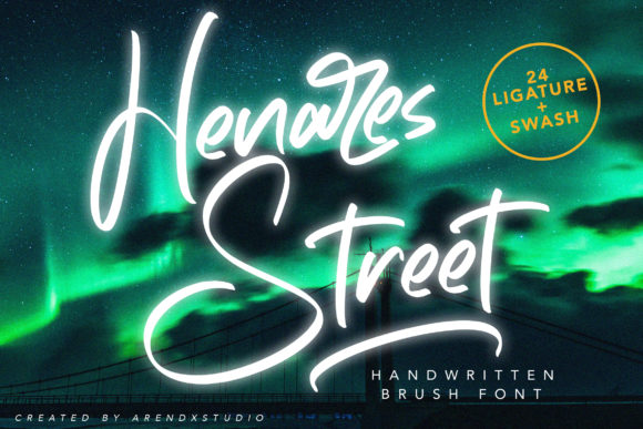 Heares Street Font for Bold Campaign Branding