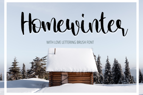 Home Winter: A Warm Script Font for Cozy Branding