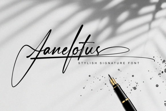 Janelotus Font for Professional Branding