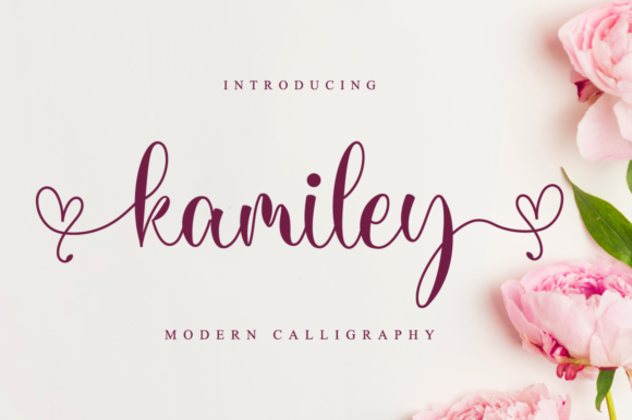 Kamiley: The Romantic Script Font for Valentine Campaigns