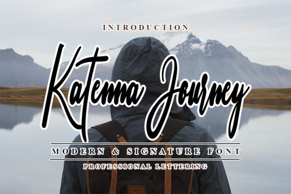 Katenna Journey Typeface for Modern Branding
