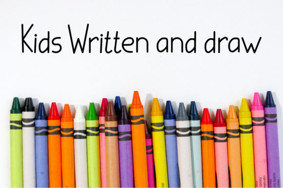 Kids Written Font for Modern Web Design