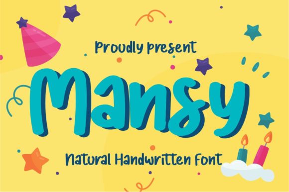 Mansy: A Joyful Script Handwritten Font for Editors