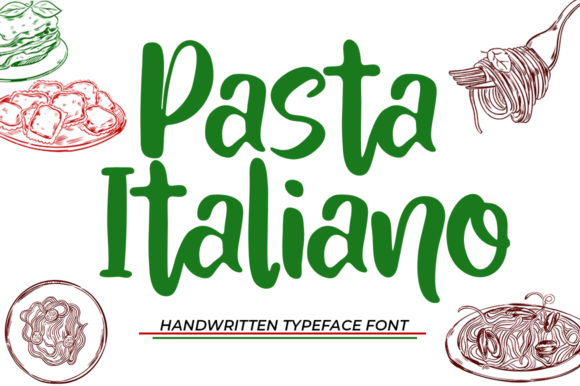 Pasta Italiano Font for Modern Web Design