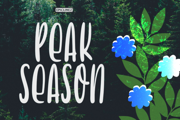 Peak Season Font for Polished Brand Identity