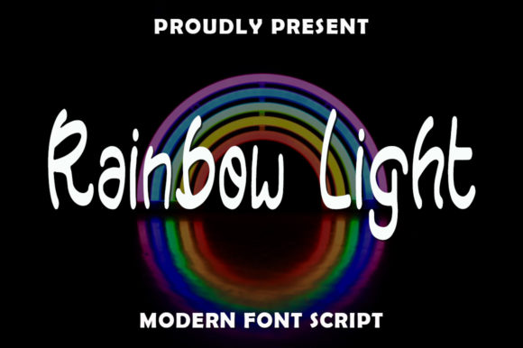 Rainbow Light Font for Modern Branding