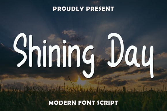 Shining Day Typeface for Editorial Design