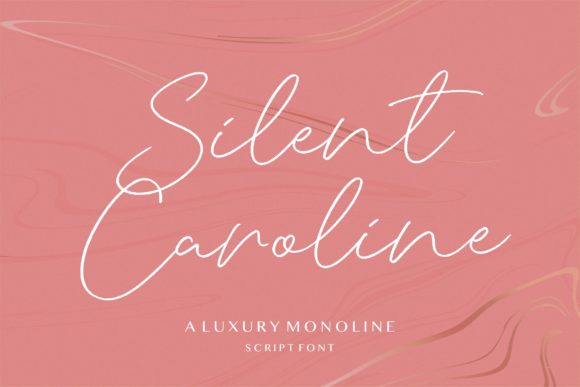 Silent Caroline: The Elegant Script Font for Branding