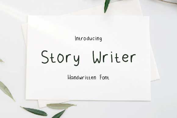 Story Writer Font: A Minimalist Script for Designers