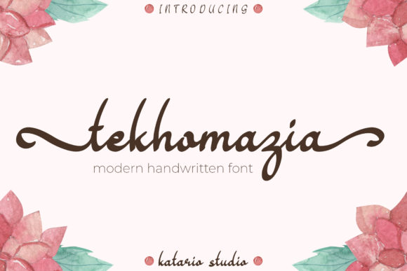Tekhomazia: A Modern Handwritten Font for Campaigns