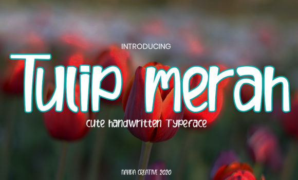 Tulip Merah Font Review for Designers