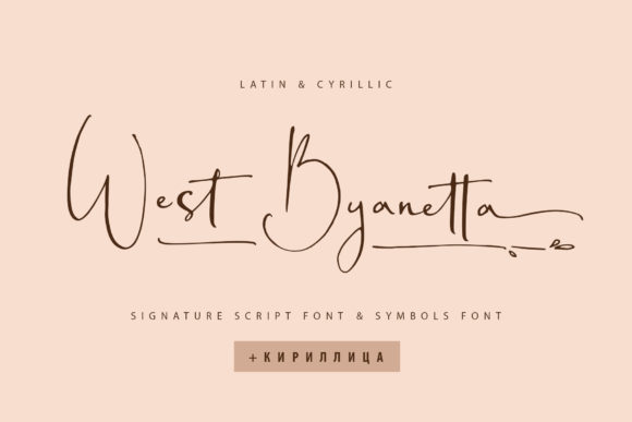 West Byanetta Font for Elegant Branding