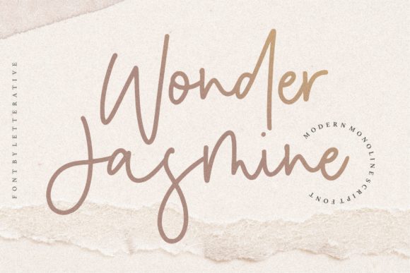 Wonder Jasmine Font for Polished Branding